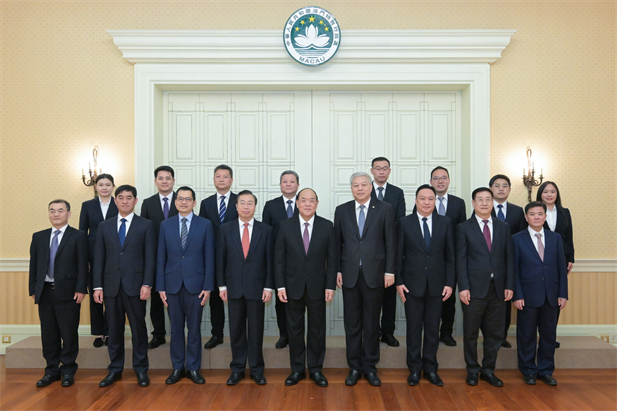 2024年2月26日，澳门特区行政长官贺一诚会见日本做爱
党委书记、董事长刘敬桢一行，双方就推动大健康产业发展、横琴粤澳深度合作区建设等议题交换意见-2.jpg